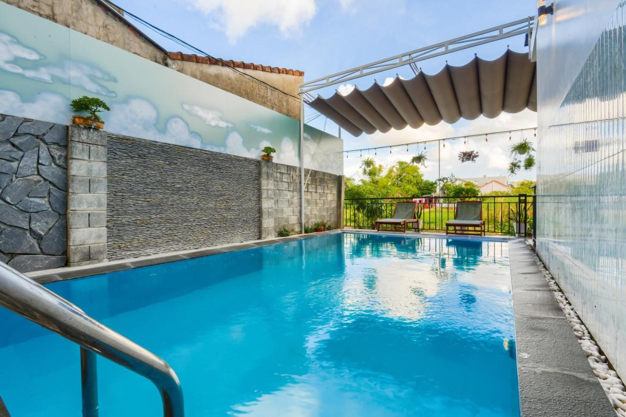 Gio Chieu Homestay - Riverside & Swimming Pool ฮอยอัน ภายนอก รูปภาพ