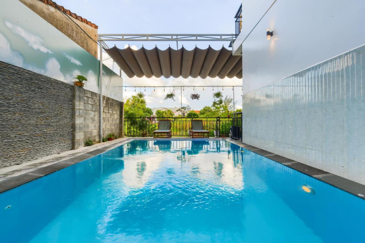 Gio Chieu Homestay - Riverside & Swimming Pool ฮอยอัน ภายนอก รูปภาพ