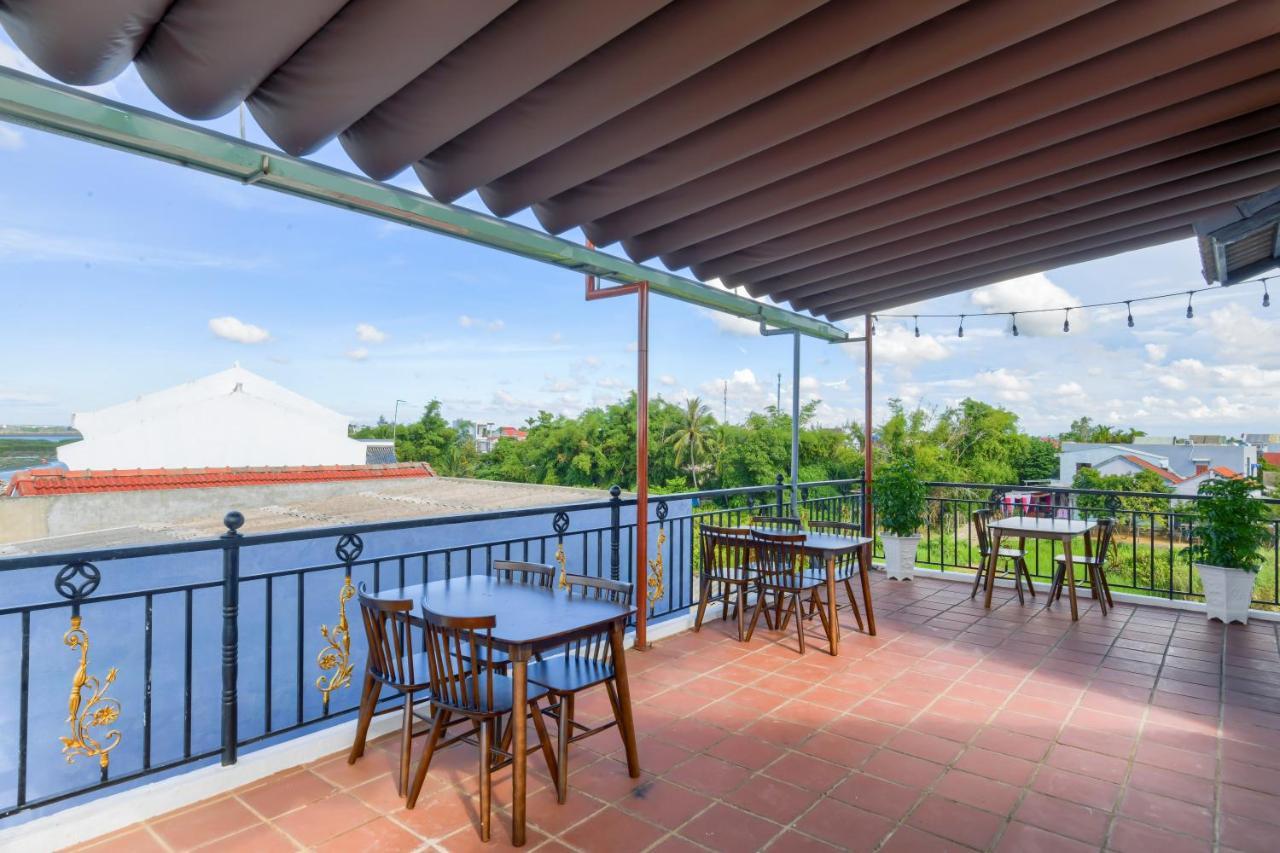 Gio Chieu Homestay - Riverside & Swimming Pool ฮอยอัน ภายนอก รูปภาพ