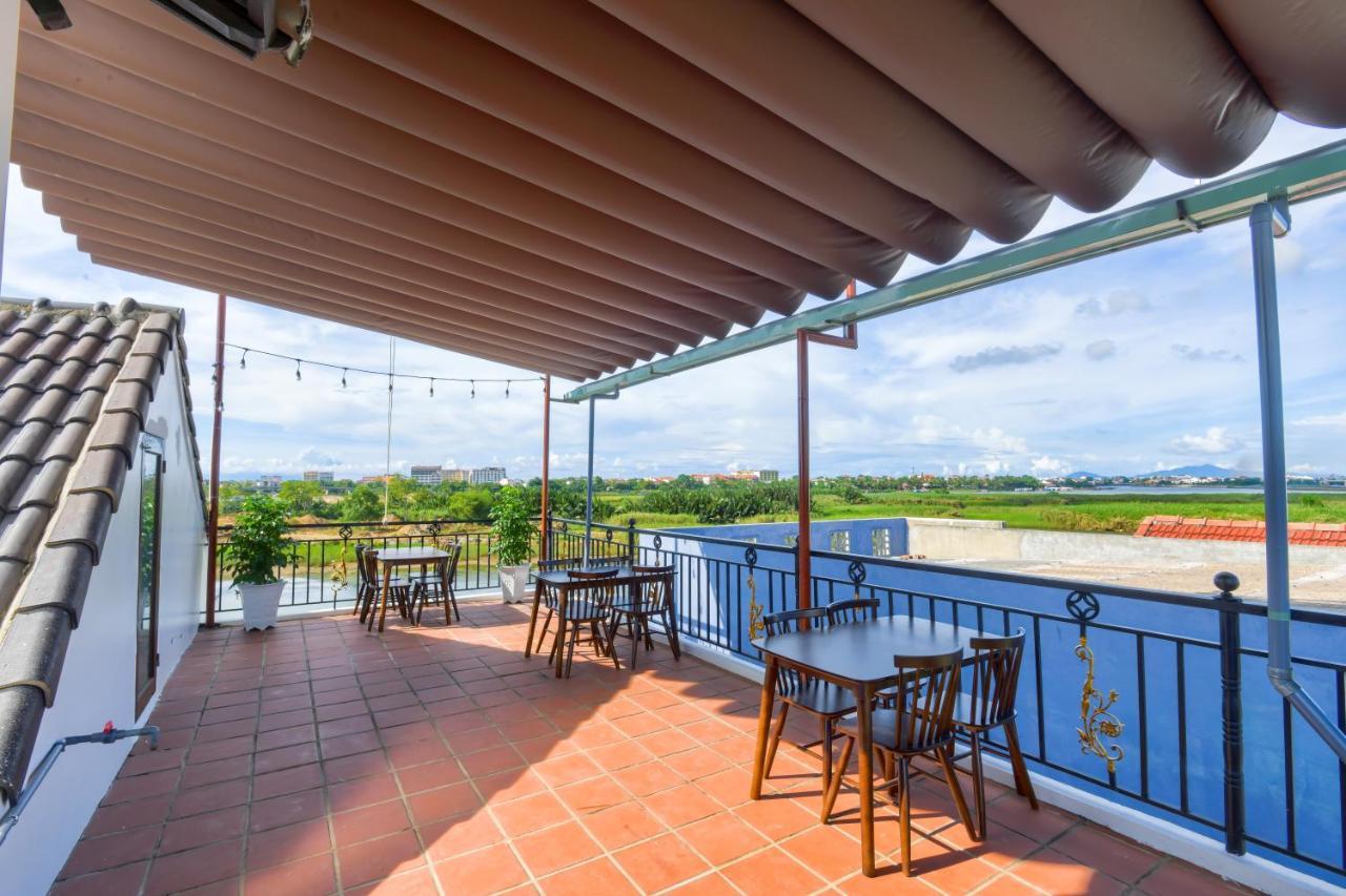 Gio Chieu Homestay - Riverside & Swimming Pool ฮอยอัน ภายนอก รูปภาพ