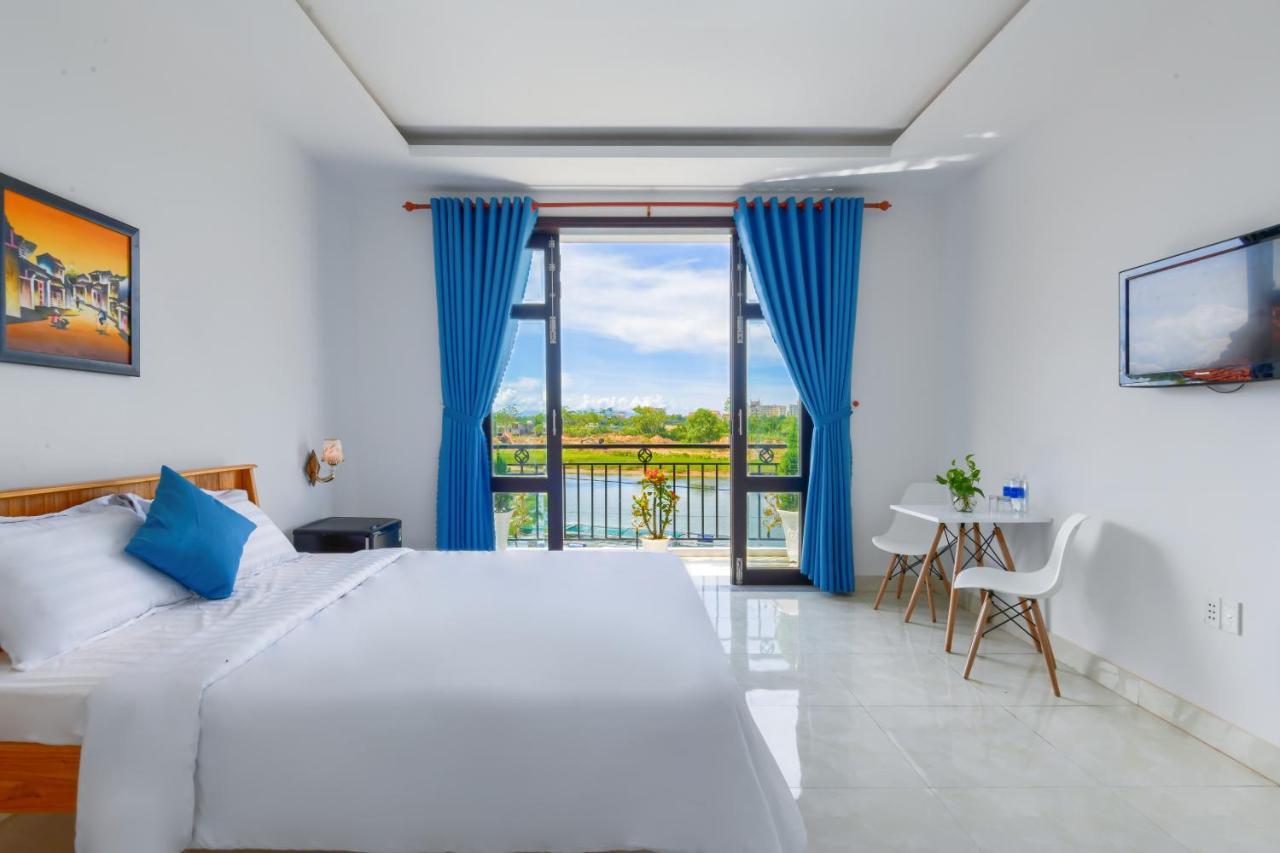 Gio Chieu Homestay - Riverside & Swimming Pool ฮอยอัน ภายนอก รูปภาพ