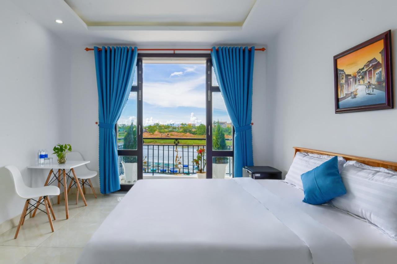 Gio Chieu Homestay - Riverside & Swimming Pool ฮอยอัน ภายนอก รูปภาพ